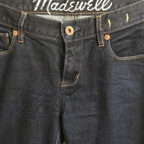 Madewell Rail Skinny Jeans HIgh Waist 28 Stretch - Picture 3 of 5